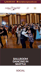 Mobile Screenshot of dancinginseattle.com