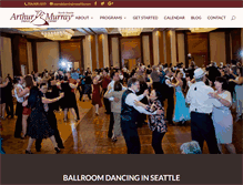 Tablet Screenshot of dancinginseattle.com